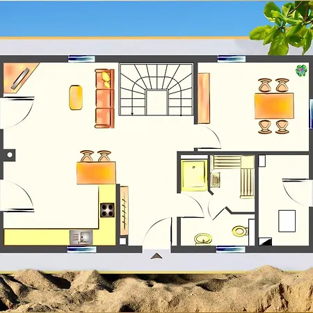 Nyaraló Fischerdorf Oernie Zirchow